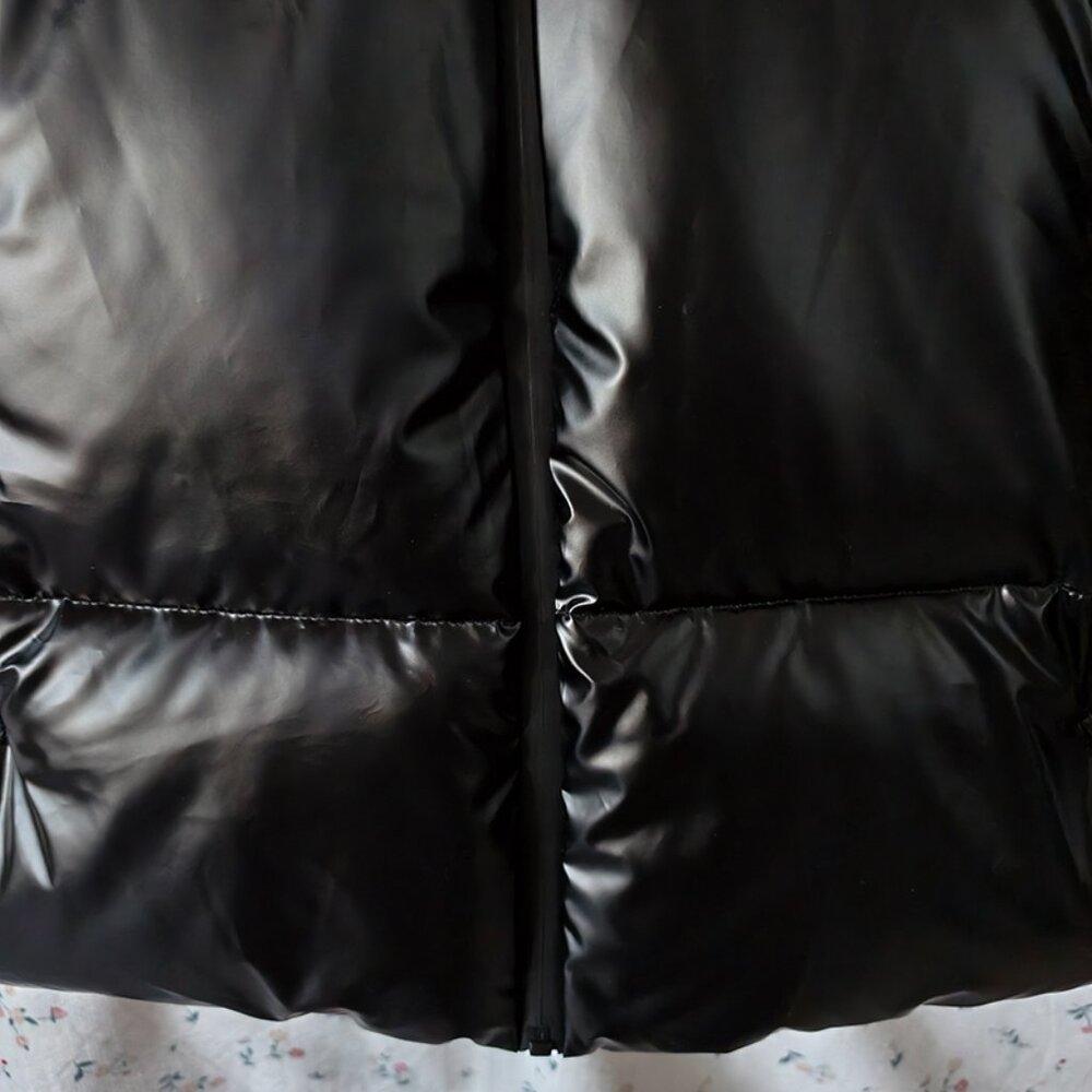 Prada Black Hooded Down Jacket - image 5